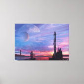 宇宙ファンタジーCosmosフォトユニバースキャンバスプリント キャンバスプリント (正面)