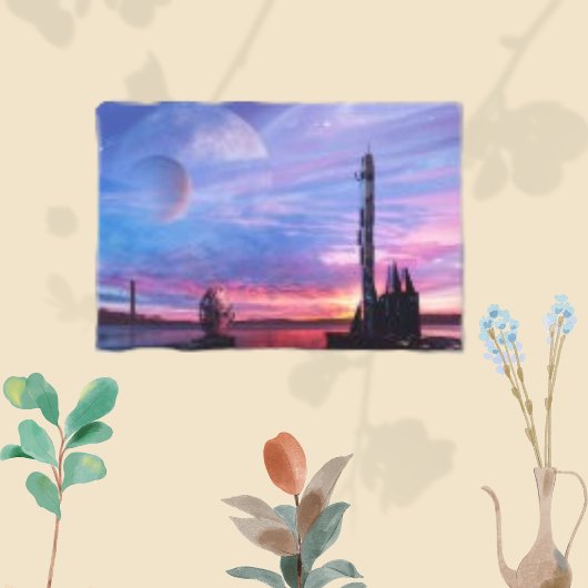 宇宙ファンタジーCosmosフォトユニバースキャンバスプリント キャンバスプリント