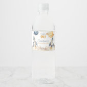 宇宙ファーストのまわりにトリップザサンバースデーパーティー ペットボトルラベル (正面)