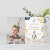 宇宙ファーストのまわりにトリップザサンバースデーパーティー 招待状 (スタンド正面)