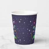 宇宙ファースト誕生日カップ – ファーストトリップ 紙コップ (左)