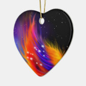 宇宙フェニックスウィング セラミックオーナメント (左)