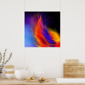 宇宙フェニックスウィング ポスター (キッチン)