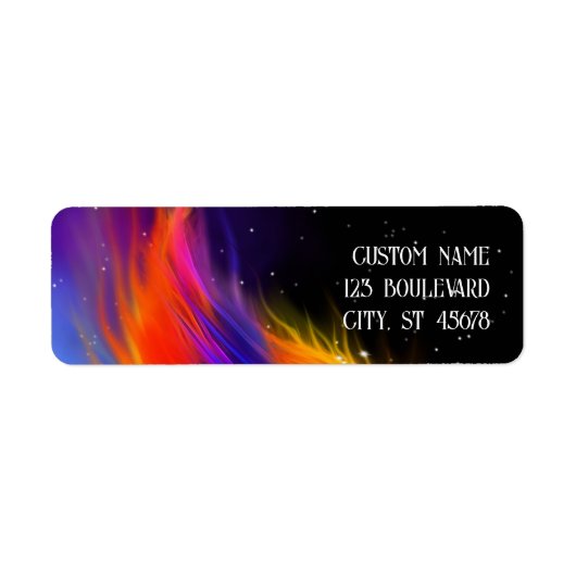 宇宙フェニックスウィング ラベル (正面)