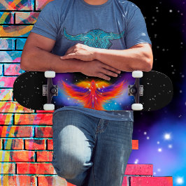 宇宙フェニックスネブラブラックスターライトスカイ スケートボード