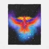 宇宙フェニックスネブラ フリースブランケット (正面)