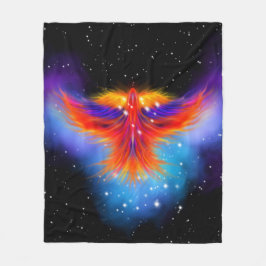 宇宙フェニックスネブラ フリースブランケット
