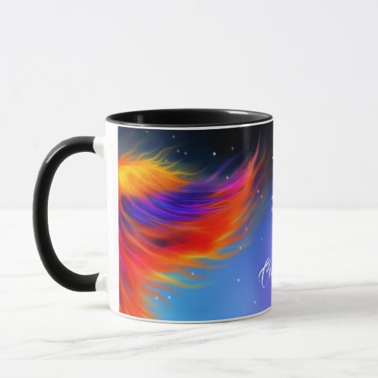 宇宙フェニックスネブラ マグカップ (左)