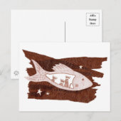 宇宙フェレッツはがき ポストカード (正面/裏面)