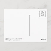 宇宙フェレッツはがき ポストカード (裏面)