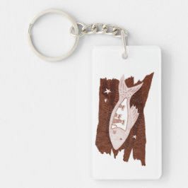 宇宙フェレットアクリル系キーチェーン キーホルダー