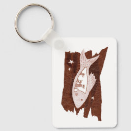 宇宙フェレットキーチェーン キーホルダー