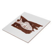 宇宙フェレットスセラミックタイル タイル (側面)