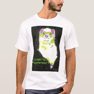 宇宙フェレット Tシャツ