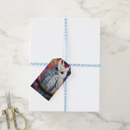 宇宙フクロウ・オブ・ウィズダム ギフトタグ