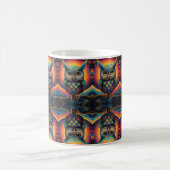 宇宙フクロウ・オブ・ウィズダム コーヒーマグカップ (中央)