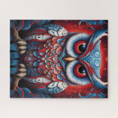 宇宙フクロウ・オブ・ウィズダム ジグソーパズル (横)