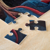 宇宙フクロウ・オブ・ウィズダム ジグソーパズル (側面)