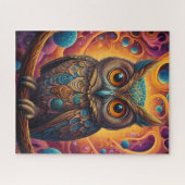 宇宙フクロウ・オブ・ウィズダム ジグソーパズル (横)