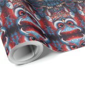 宇宙フクロウ・オブ・ウィズダム ラッピングペーパー (ロールコーナー)