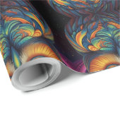 宇宙フクロウ・オブ・ウィズダム ラッピングペーパー (ロールコーナー)