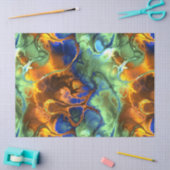 宇宙フラクタルティッシュペーパー 薄葉紙 (クラフト)