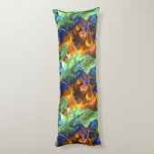 宇宙フラクタル体枕 ボディピロー (裏面 (縦))