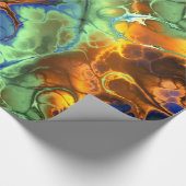 宇宙フラクタル包み紙 ラッピングペーパー (角)