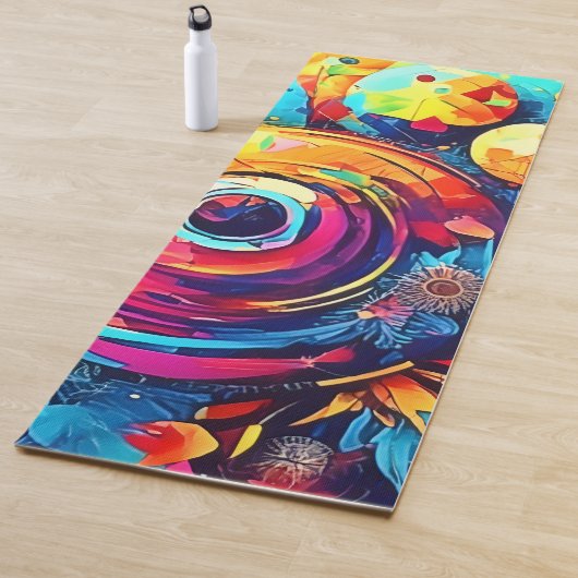 宇宙フローラ融合 ヨガマット (インサイチュ)