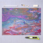 宇宙フロー絵を描アートから表示 薄葉紙 (クラフト)