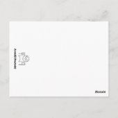 宇宙フーズプロモーション ポストカード (裏面)