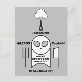 宇宙フーズプロモーション ポストカード