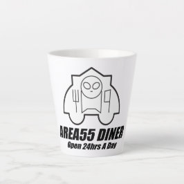 宇宙フーズAREA55ダイナー カフェラテマグ