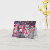 宇宙フール カード (黄色い花)