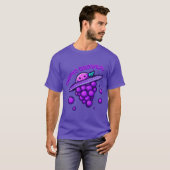宇宙ブドウエイリアン Tシャツ (正面フル)