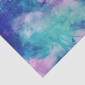 宇宙ブルーピンクウォーターカラースターネブラユニバース 薄葉紙 (詳細)