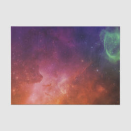 宇宙ブルーレッドウォーターカラースターネブラユニバース 薄葉紙