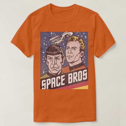 宇宙ブロス Tシャツ (デザイン正面)