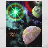 宇宙プラネタリウムカスタムラヴフライヤー チラシ (裏面)