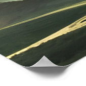 宇宙プラネットランドスケープのデジタルアートポスター#026 ポスター (角)