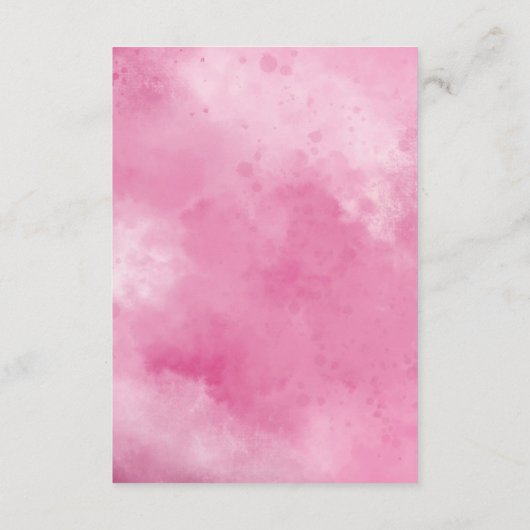 宇宙プラネット銀河系ムーンスターブックスfor Baby Girl エンクロージャーカード (裏面)