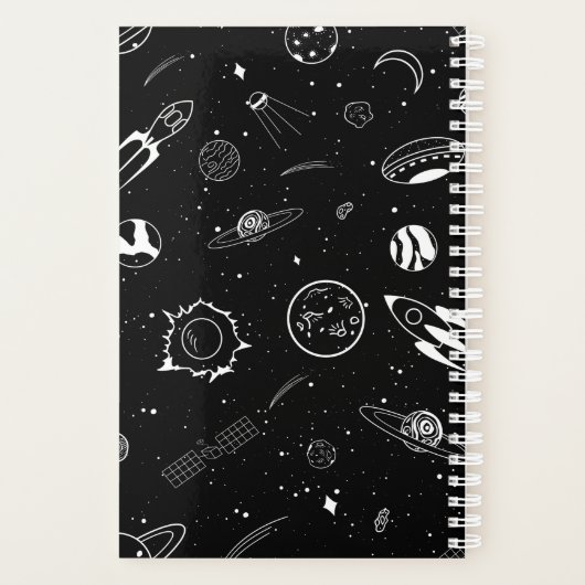 宇宙プランナー。 プランナー手帳 (裏面)