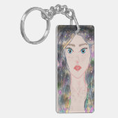 宇宙プリンセスキーチェーン キーホルダー (正面左)