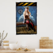 宇宙プリント ポスター (キッチン)