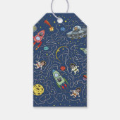 宇宙プレゼントラベル ギフトタグ (正面)