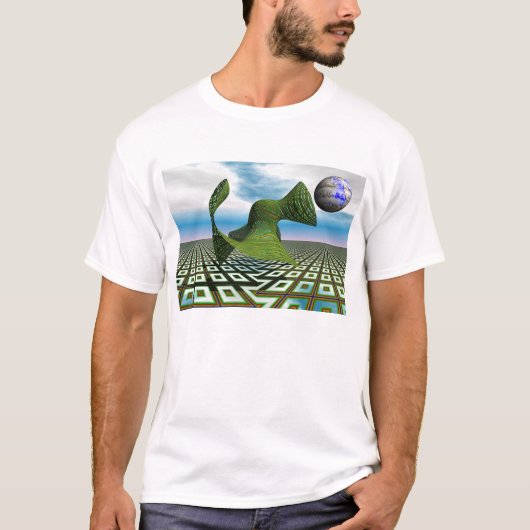 宇宙プードルのTシャツ Tシャツ (正面)