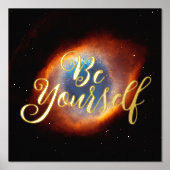 宇宙ヘリックス – 神の目1 箔ポスター (正面)