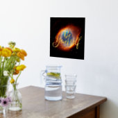 宇宙ヘリックス – 神の目1 箔ポスター (レイダウン (キッチン))