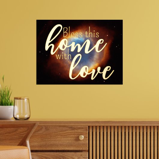 宇宙ヘリックス – 神の目1 箔ポスター (インサイチュ (リビング))