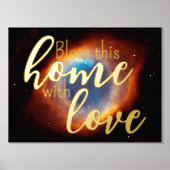 宇宙ヘリックス – 神の目1 箔ポスター (正面)